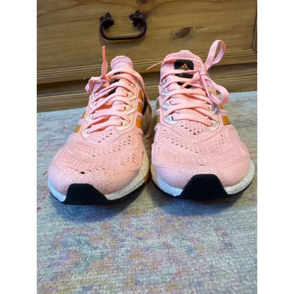 Adidas‎ Ultraboost 22 HEAT.RDY runnibg Shoes Light Flash Orange 8.5